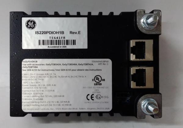 Quality IS220PDIOH1B GE IO PACK, DISCRETE IO MODULE for sale