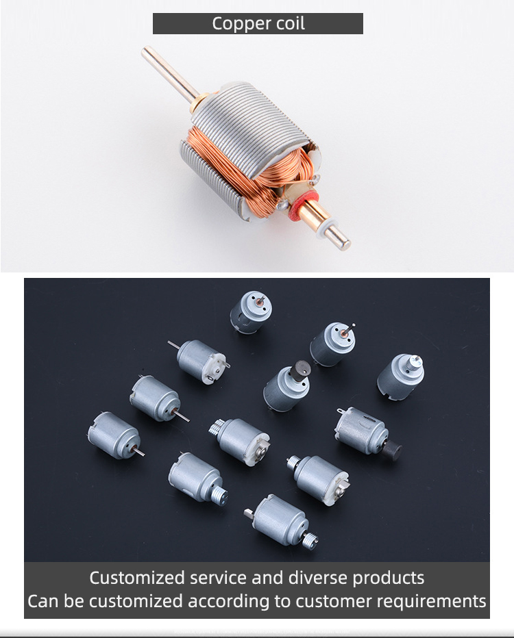 Faradyi Customized 0.09 A Mini Dc Motor 6v 4500rpm 310 Micro Brushless BLDC Dc Motor For Fan Ev Car Vehicles/ Air Freshener