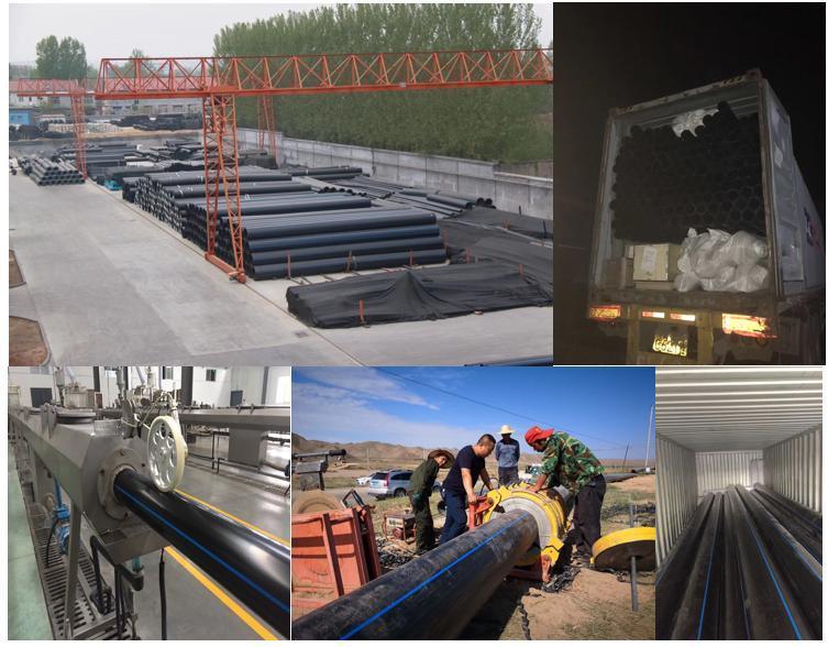 OEM PE Tube HDPE Mining Polyethylene Pipe for Mining Industry