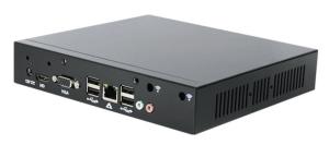 China Black Mini Desktop PCs Intel Core i5-7200U i5-7300U VGA+HDMI Fan cooling on sale