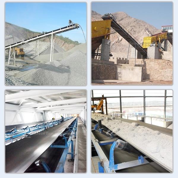 General Fixed Belt Conveyor Big Throughput For Block And Granular Material