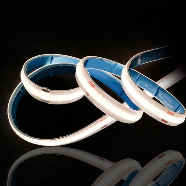 Seamless Line Waterproof COB LED Strip 12v High Brightness 3500K Warm White
