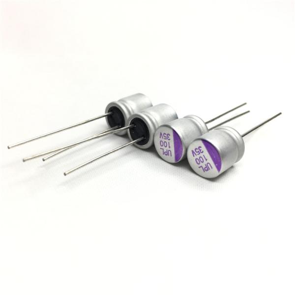100uf35v General Purpose Capacitor UPL1V101M0808 125℃ For Oximeter