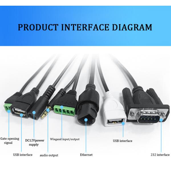 HFSecurity 8inch Dynamic Android Stranger Forehead face recognition based door lock system face recognition door entry