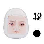 Micro Per - Inked Brow Mapping String Line For Microblading Eyebrow Black 10m