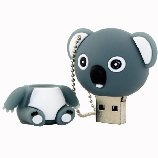 Koala 3D 32GB Customized USB Flash Drive Gifts Pen Drive Custom PVC USB Stick