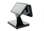 Android 4.4 Touch Screen POS Ordering System With WIFI 15 Inch Dual Screen