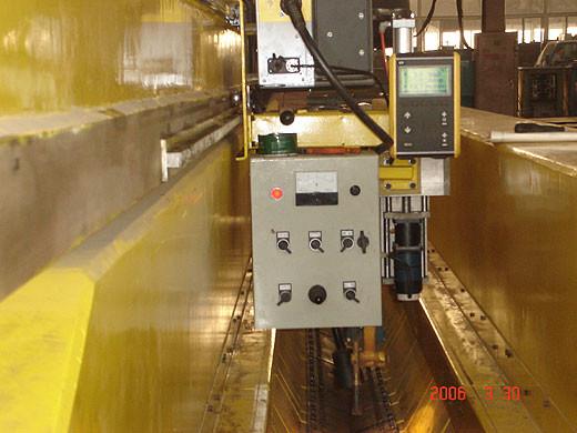 Quality Long Two Pieces Plates Longitudinal Seam Welding Machine with Piano Press for sale