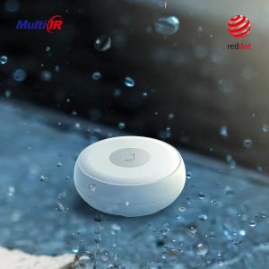 China IP65 Waterpoof Tuya zigbee water leak sensor CR2032 Battery Powered wholesale