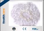 Colorful Disposable Head Cap Transparent Customized PE Cap With Elastic CE ISO
