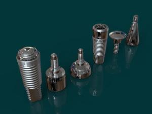 China Duable Dental Implant Screw Set Titanium Medical Screw wholesale