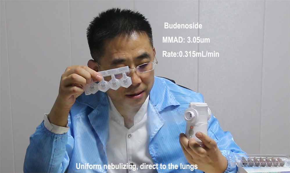Cough Drug Durable Medical Equipment Nebulizer Mesh Portable Ultrasonic Nebulizer