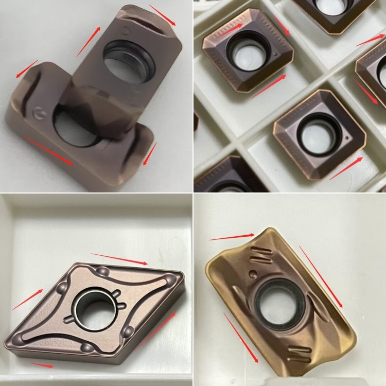 PM Cnc Tool Insert DNMG110408 DNMG332 DNMG110404 Cvd Coating Steel Material
