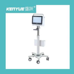 China Monitor table trolley slent wheels computer workstation trolley wholesale