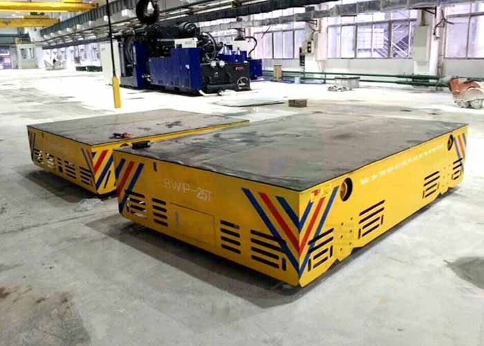 Custom remote control trackless electric material handling cart