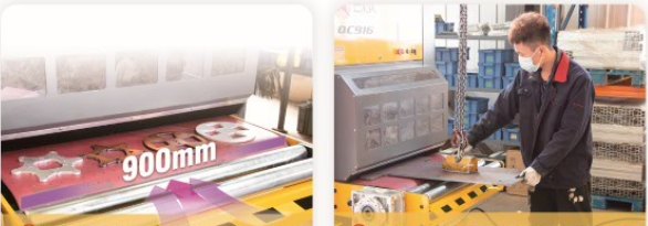 YZ1300SS Double Belt 6 Rollers Copper PLC Oxide Skin Flat Surface Polishing Machine