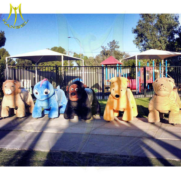 Hansel playground equipment rocking kiddie rides car amusement park game machine soft playground equipment rocking