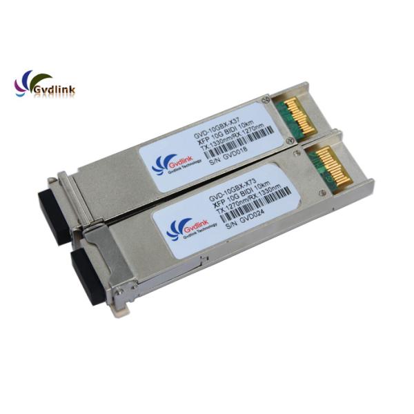XFP-10G-BX80U-I Compatible 1330nm 80KM Single Mode Fiber Module