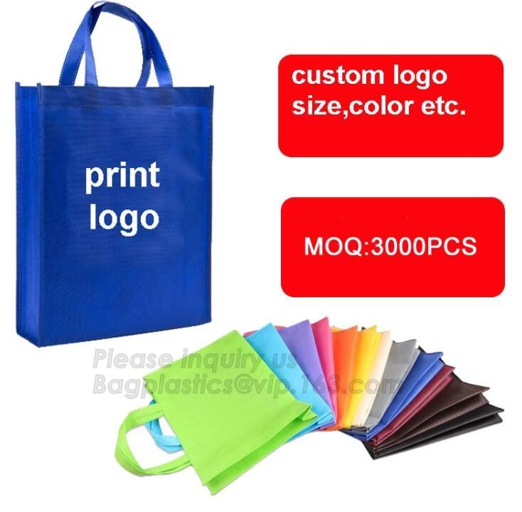custom pp laminated non woven bags china pp woven bag hot sale in alibaba china, customized logo ready-made non woven ba
