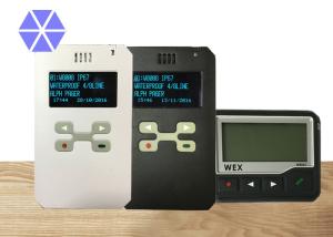 China Multi Function Flex Pager , Digital Coaster Pager Duplicate Message on sale