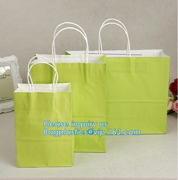 Fashion Custom Printing Luxury Gift Shopping Carrier Paper Bag With Your Own Logo Print,strong twisted handle black leat