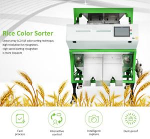 China CCD Camera Rice Color Sorter Machine Optical Rice Color Sorting Machine wholesale