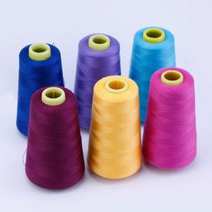 China Spun 402 Polyester Sewing Thread Purple All Purpose Polyester Thread wholesale