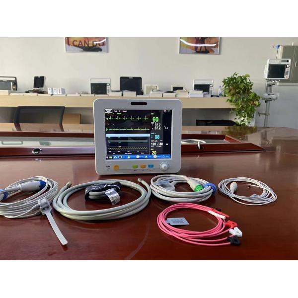 Multi Parameter Neonatal Patient Monitor With EtCO2 ECG SPO2 NIBP Temp Measurement