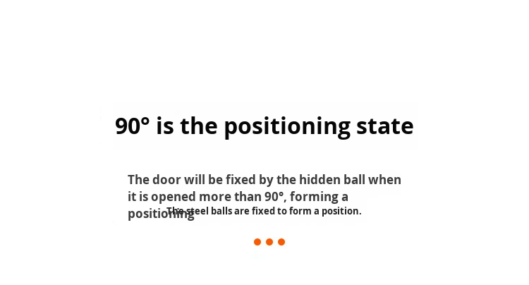 Iron Automatic Door Closing Spring Hinge 90 Degree Positioning Door Closer Wooden Door Model 03 2.5mm Thickness Xiongfeng Modern