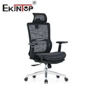 China Black Full Mesh Ergonomic Swivel Office Chair With Nylon Material wholesale