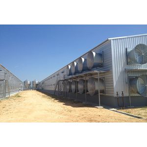 Fabrication Chicken Coop Steel Frame With Customized Dimension