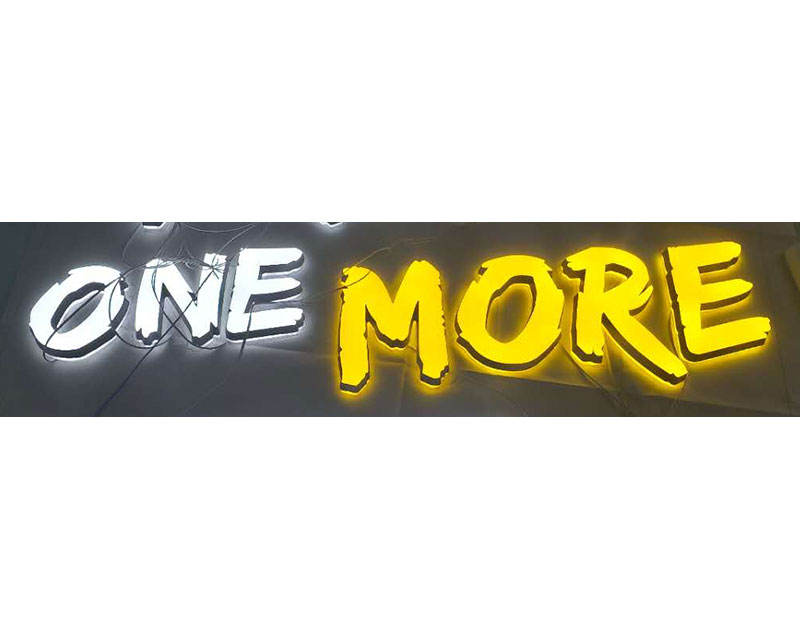 Custom 3D Modern House Number Address Mini Led Acrylic Sign