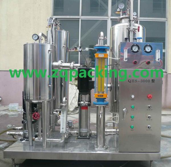 Quality Auto carbonated drink CO2 mixing machine with 3 tanks for sale