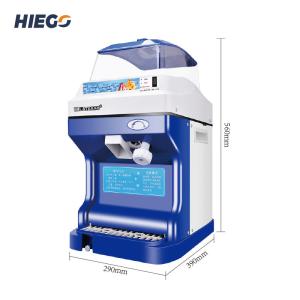 China 300KGS Per Hour Snow Ice Shaver Machine 320rpm Commercial Shaved Ice Maker 300w wholesale