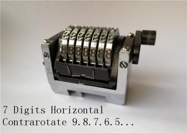 Quality GTO MO HAMADA Electronic Numbering Machine 7 Digits 22.3 Horizontal Contrarotate for sale