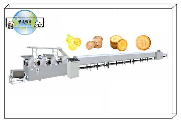 Quality Soft Biscuit Production Line PLC Controlled Soft Biscuit Production Line Biscuit Processing Equipment for sale