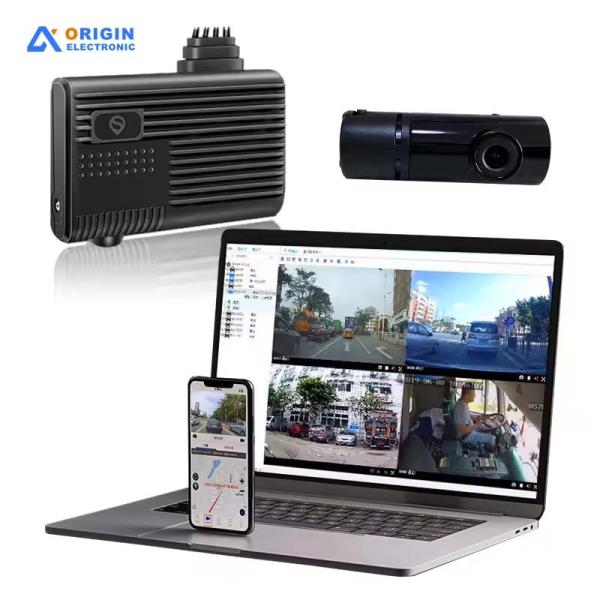 Quality Geofencing Fleet GPS Tracker 4 Channel HD Video GPS Vehicle Positioning Platform dash camera with gps for sale