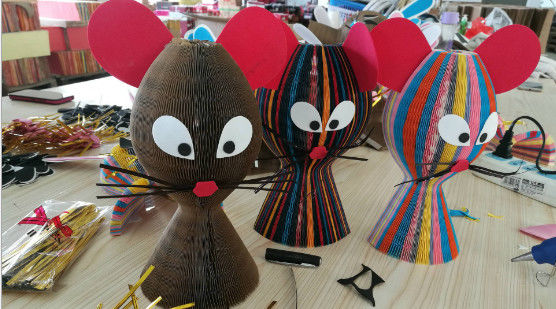 Thicken Fashion vase paper hat, cartoon paper hat, animal cartoon hat, baseball, to map design paper hat