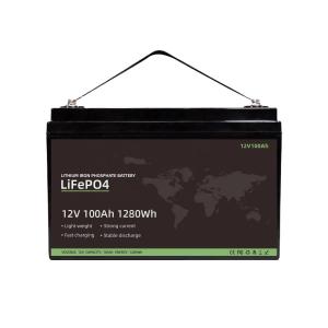 Custom 100AH Lithium Ion 12 Volt Rv Battery For Vehicle Mobile Camper