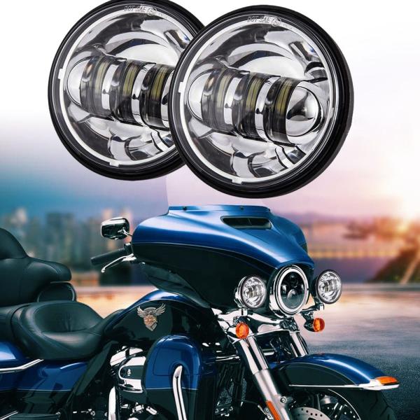 IP67 DC 12V Cree LED Passing Light 4.5 Inch Motorcycle Projector Driving Lamp