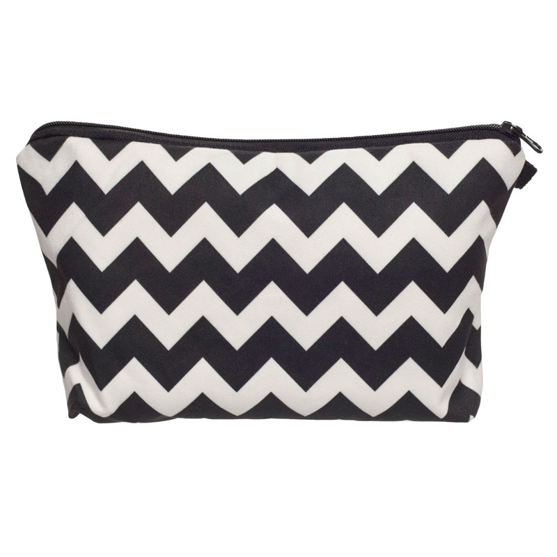 Makeup Bag, 3D Printing women cosmetic bag Multifuncition Pencil Holder
