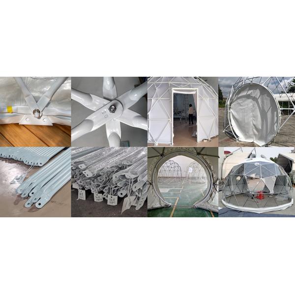 Pop Up Outdoor Geodesic Dome Tent Multi Functional Dome House Tent