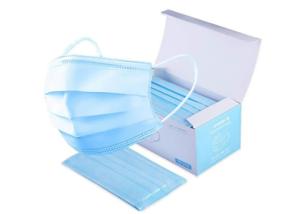 China Triple Layer Non Irritating Disposable Earloop Face Mask wholesale