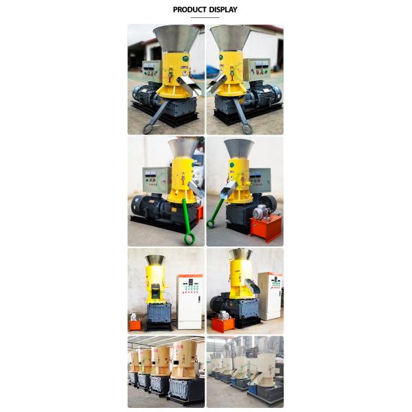 380V PLC Control Wood Pellet Machine Customized Pellet Press Machine