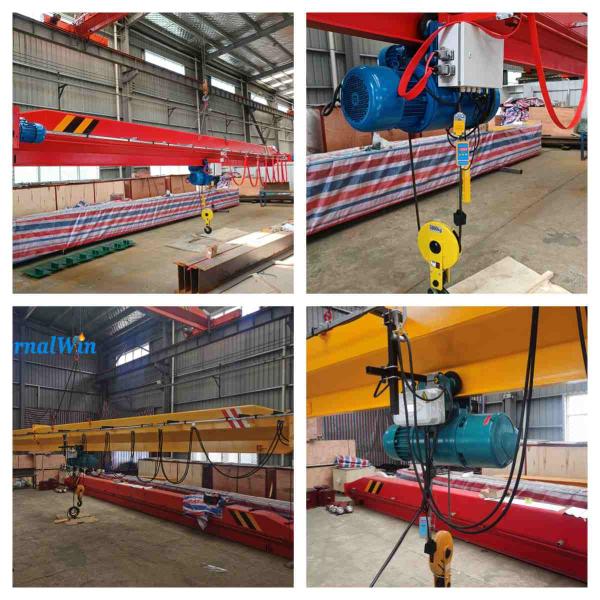 Electric Hoist Single Beam Bridge Overhead Crane 3T 10T Wireless Remote Control