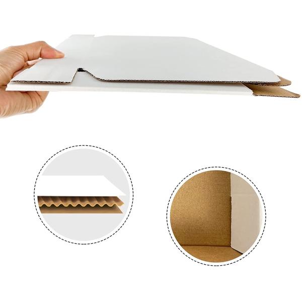 White Cardboard Gift Boxes Matte Shipping Boxes For Small Business