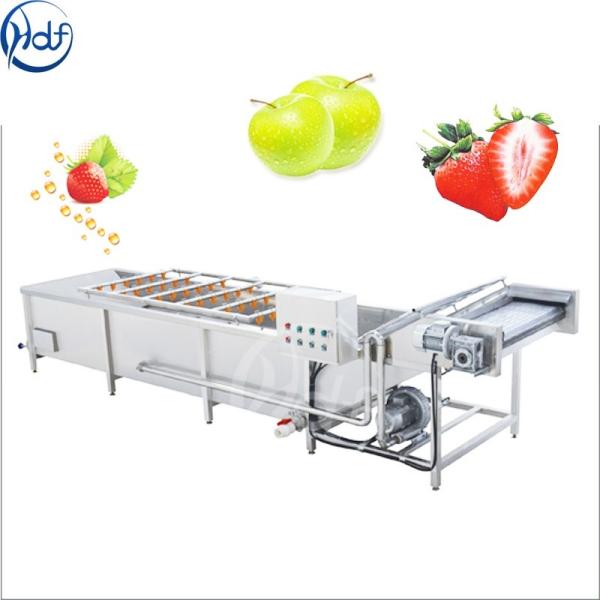 Quality Vegetable Washer Machine With Water Circulating System Fruit Washing  Machine for sale