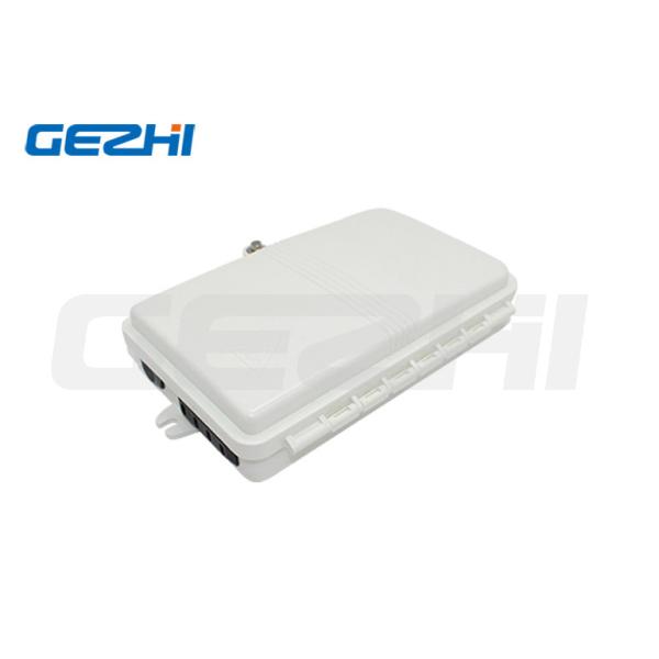 ABS Fiber Optic Termination Box 4 Core FTTH Rosette Box with Wall Mountable Design