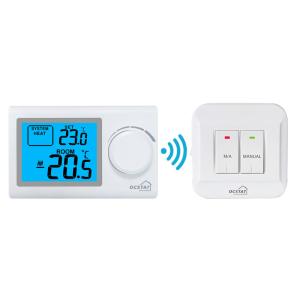 China 230V Wireless Combi Boiler Room Thermostat 60Hz Nonprogrammable wholesale