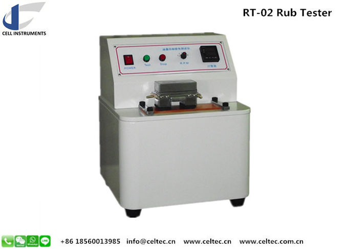 Colour fastness testing machine ink rubbing tester ASTM D5264 Ink rub test machine